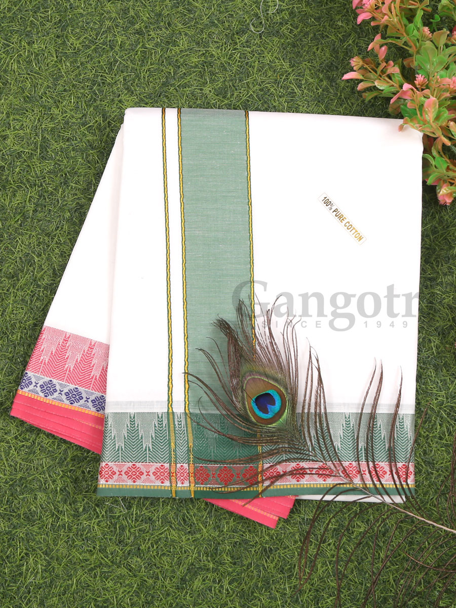 Dhoti & Chadar Set Cotton