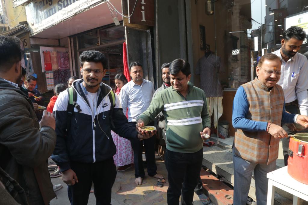 Khichadi Distribution
