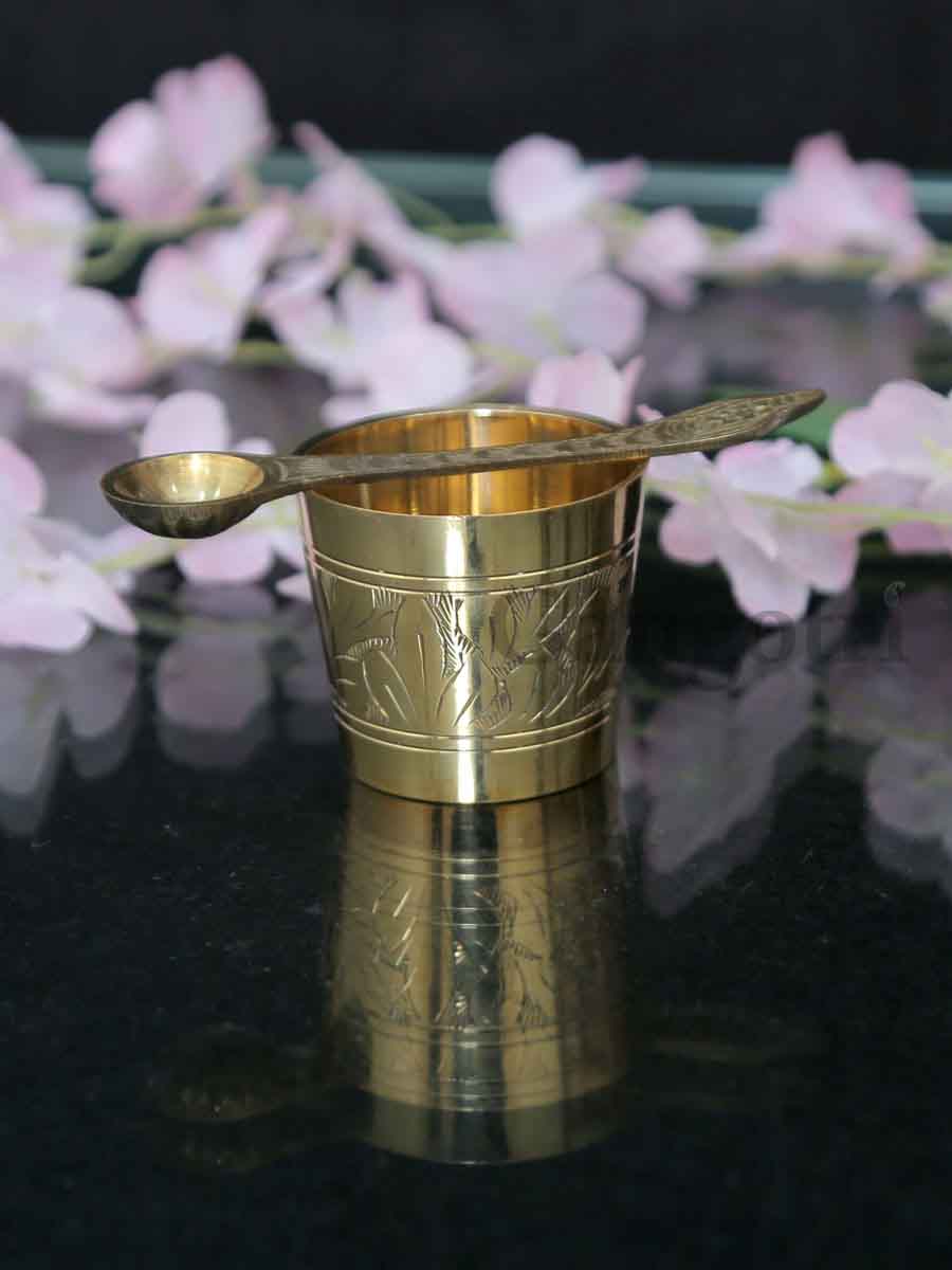 Brass Achaman Cups - Image 3