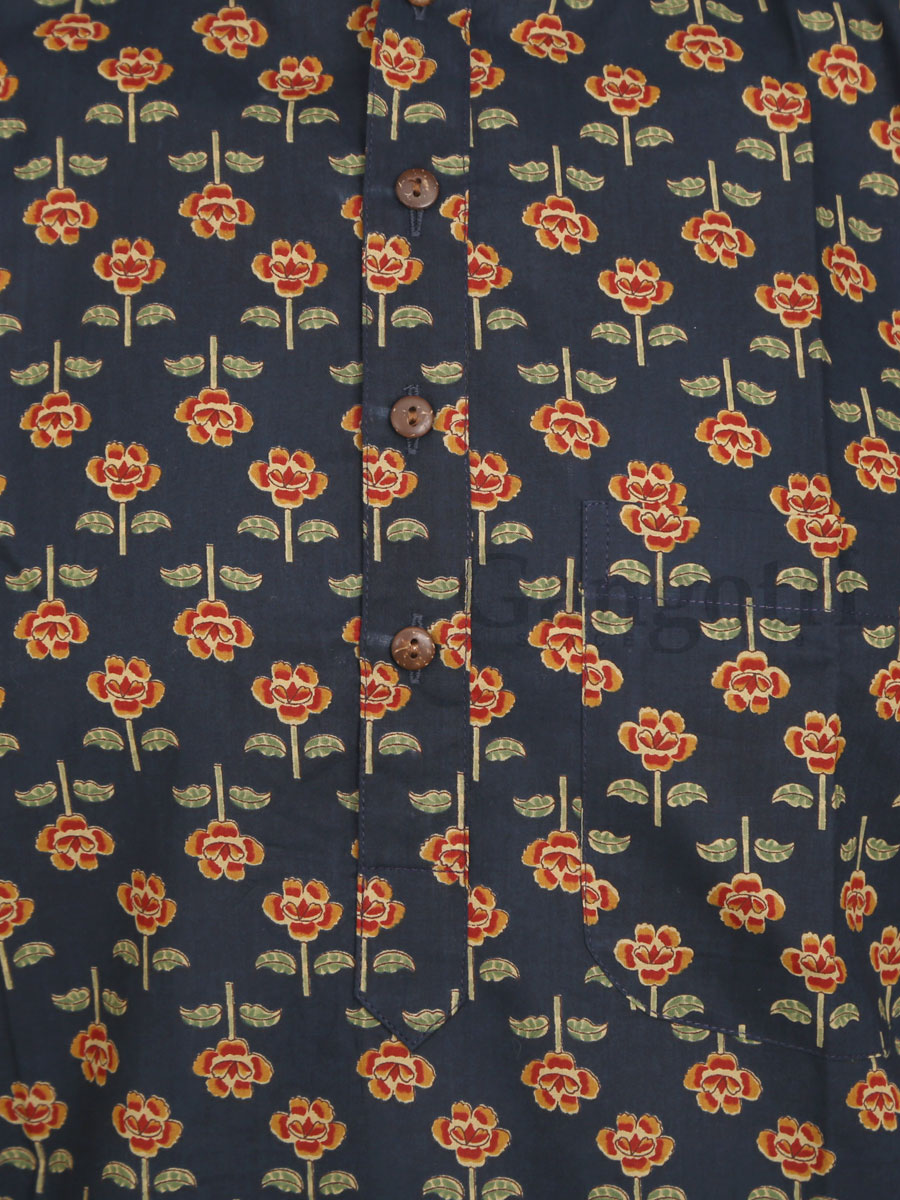 Cotton Kurta Collar M - Image 3