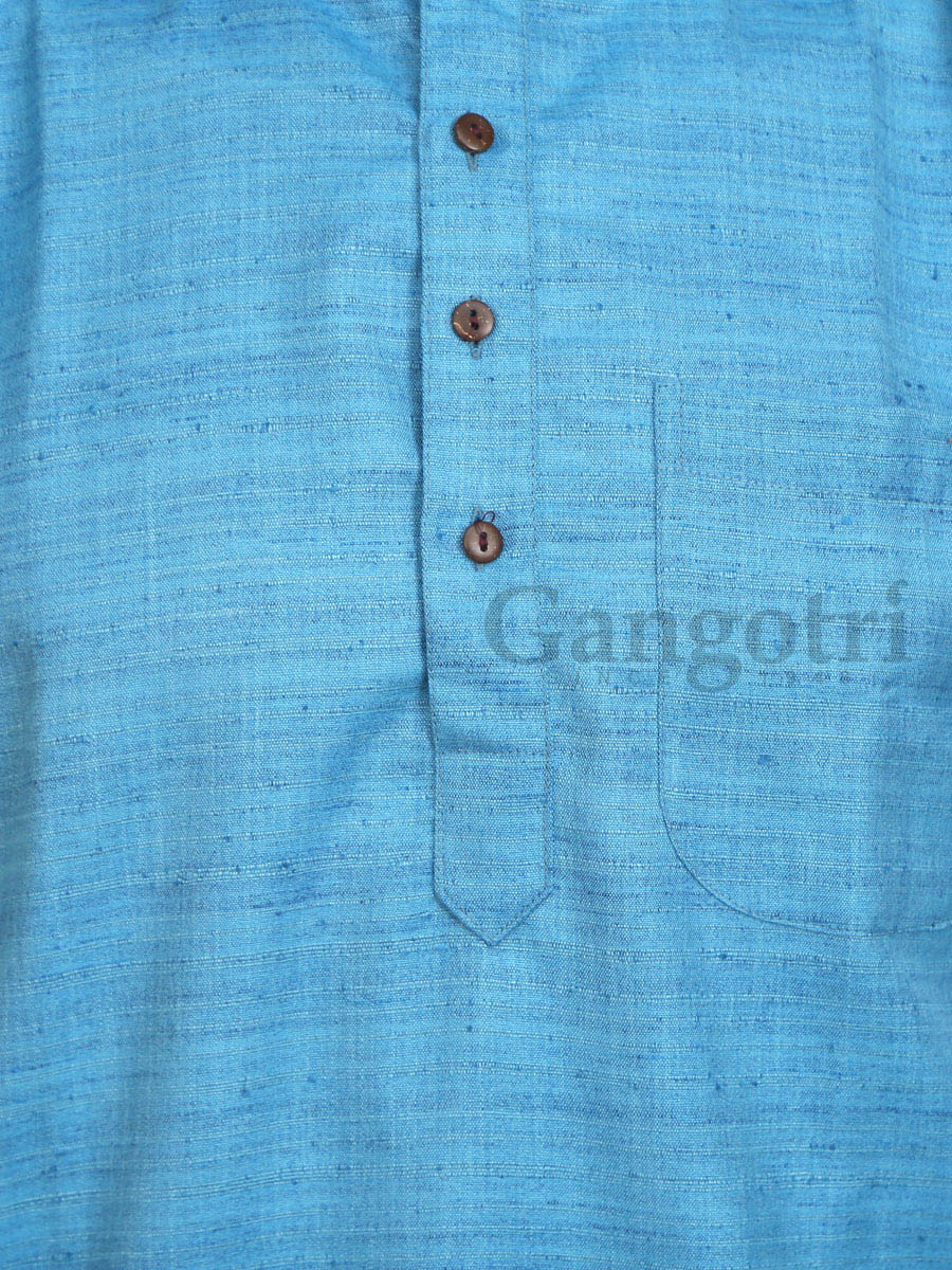 Cotton Kurta Collar M - Image 3