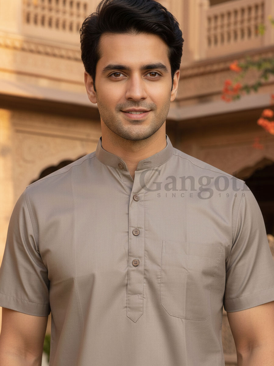 Cotton Kurta Collar S - Image 2