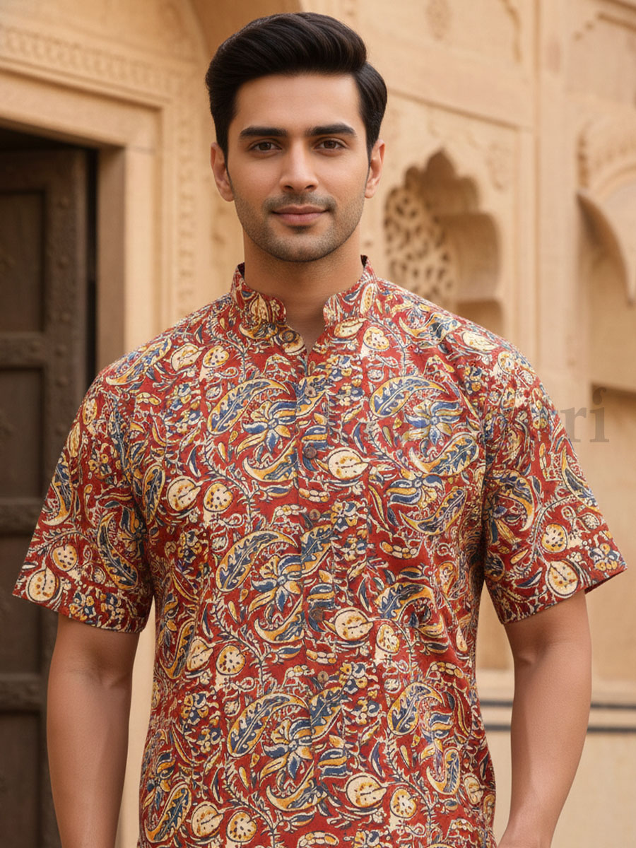 Cotton Kurta Collar S - Image 2