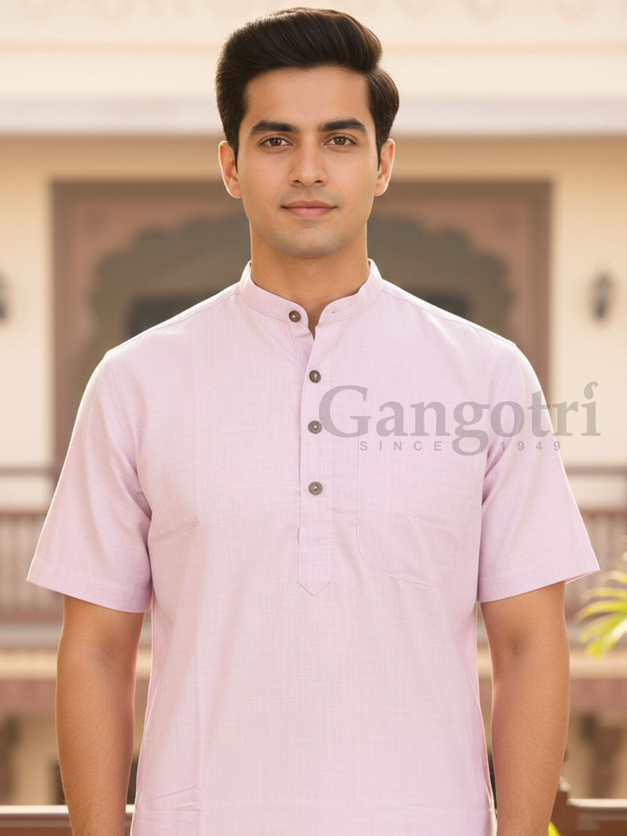 Cotton Kurta Collar S - Image 2