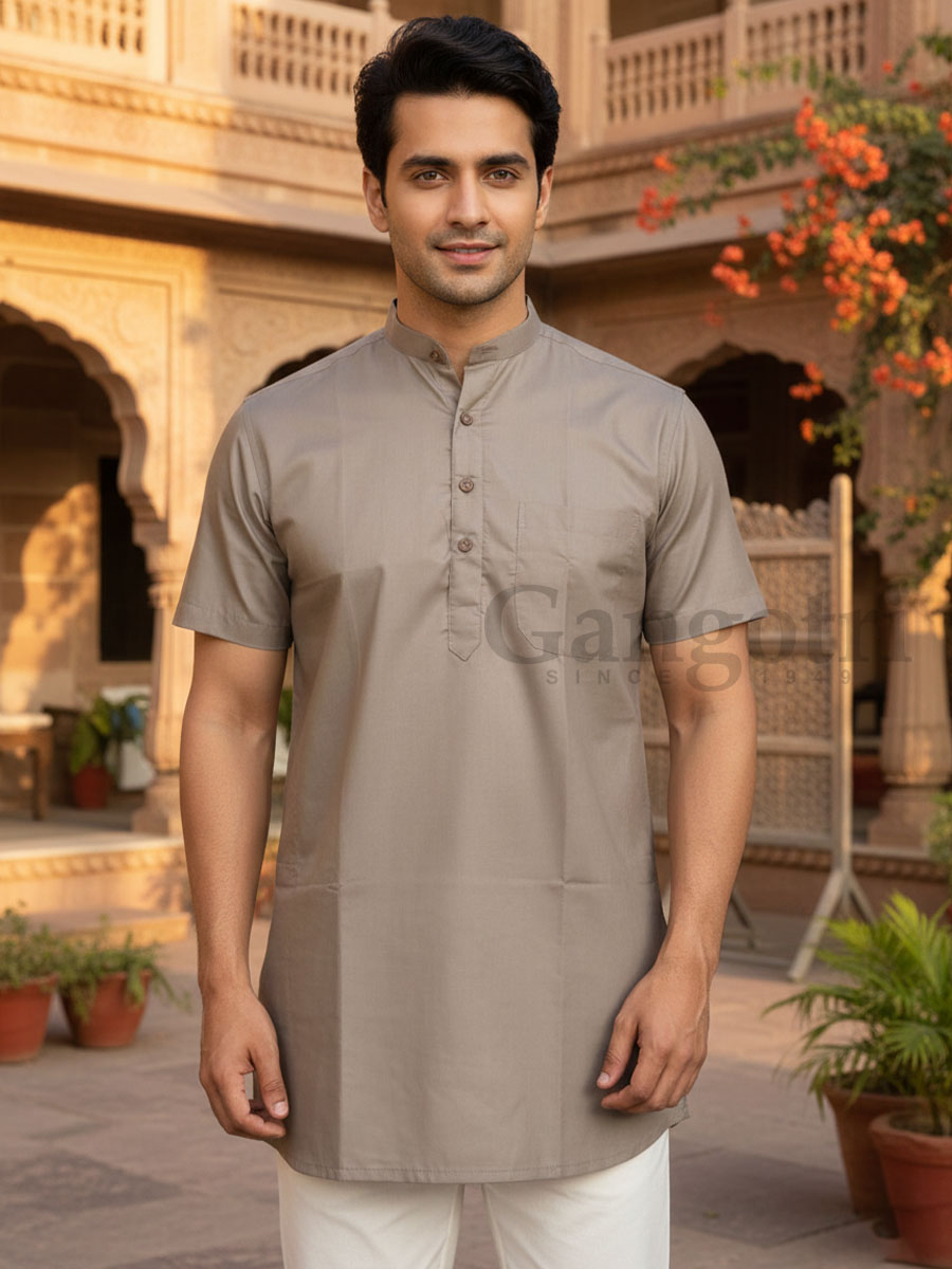Cotton Kurta Collar S