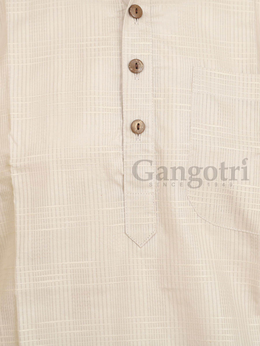 Cotton Kurta Collar S - Image 3
