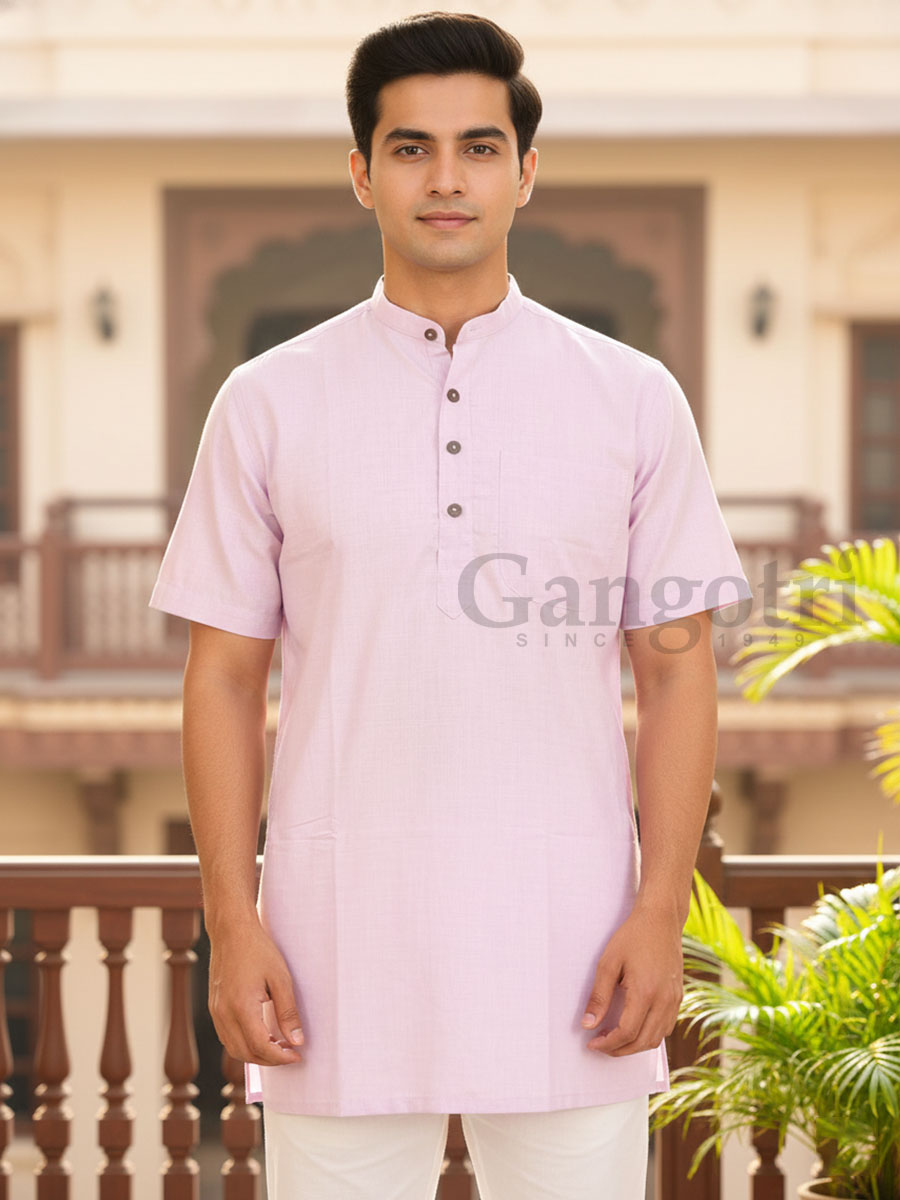 Cotton Kurta Collar S