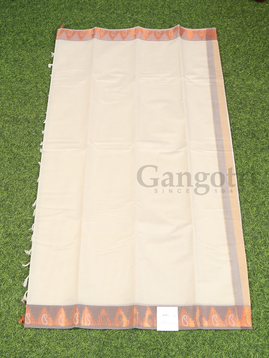 South Indian Cotton Saree - Image 3