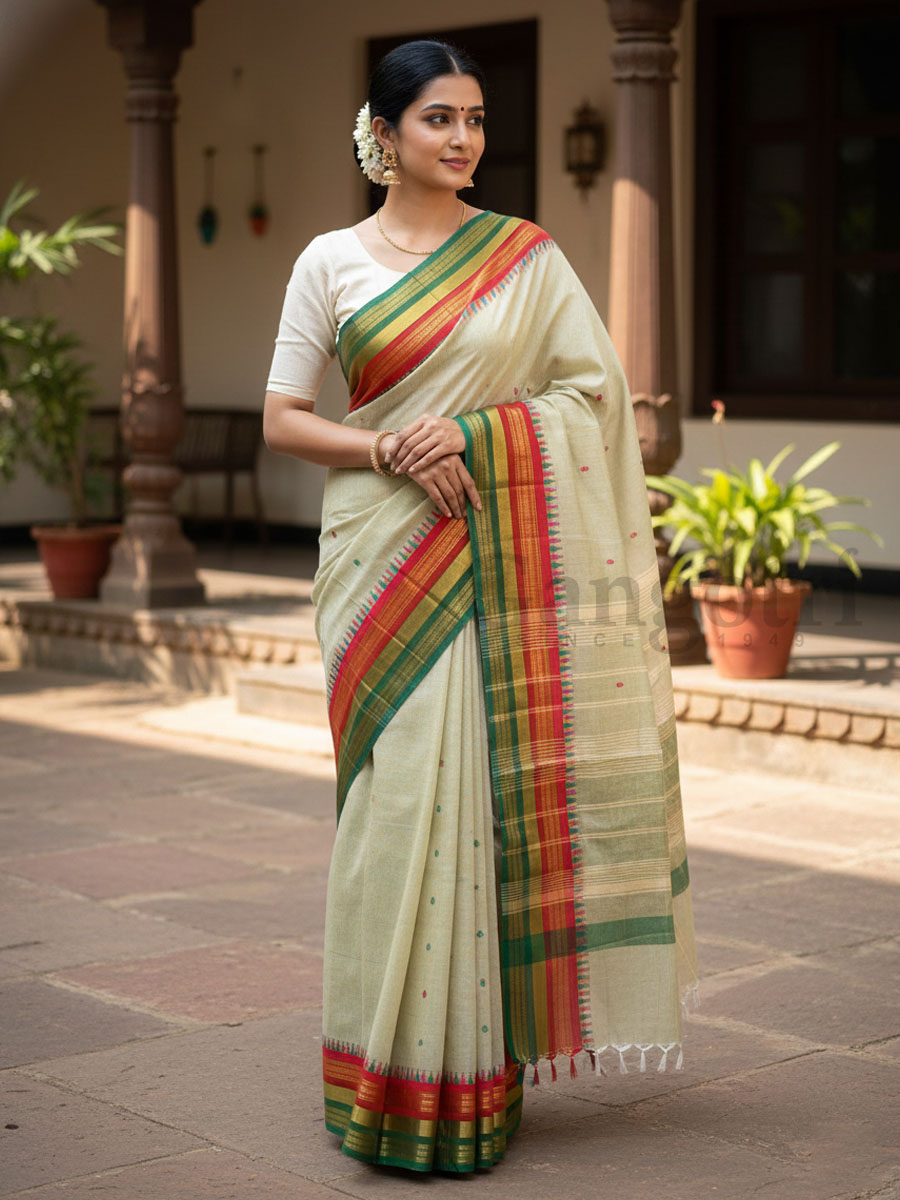 South Indian Cotton Saree