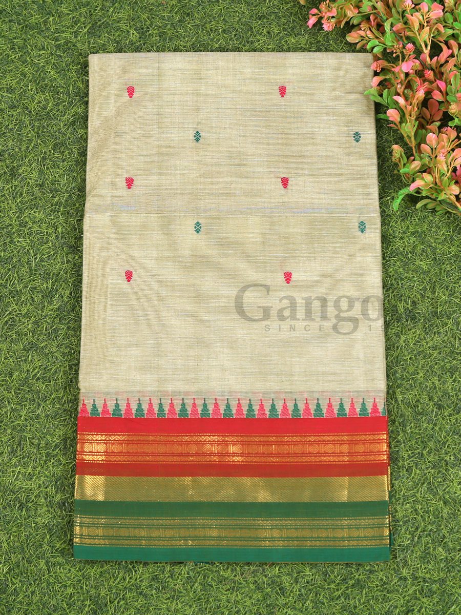 South Indian Cotton Saree - Image 2