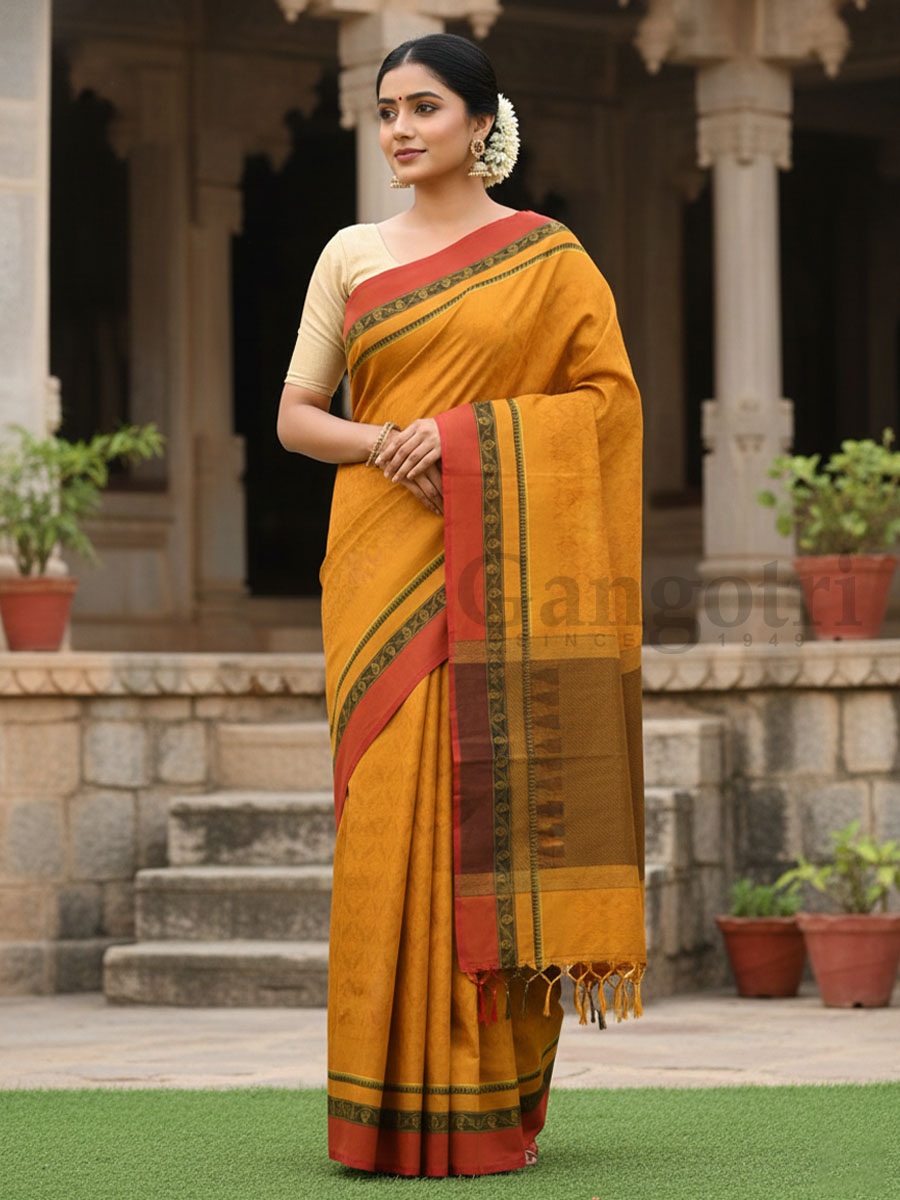 South Indian Cotton Saree