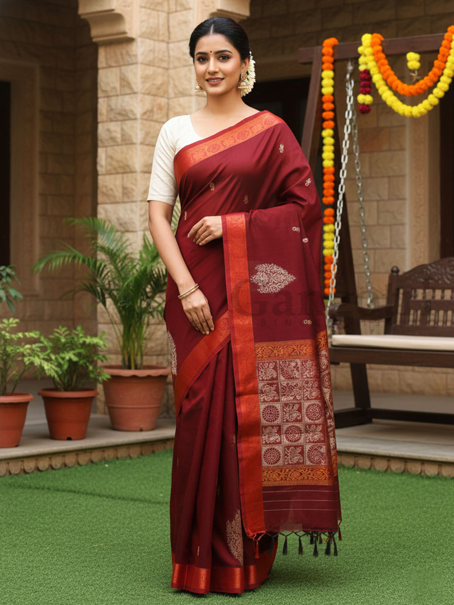 South Indian Cotton Saree