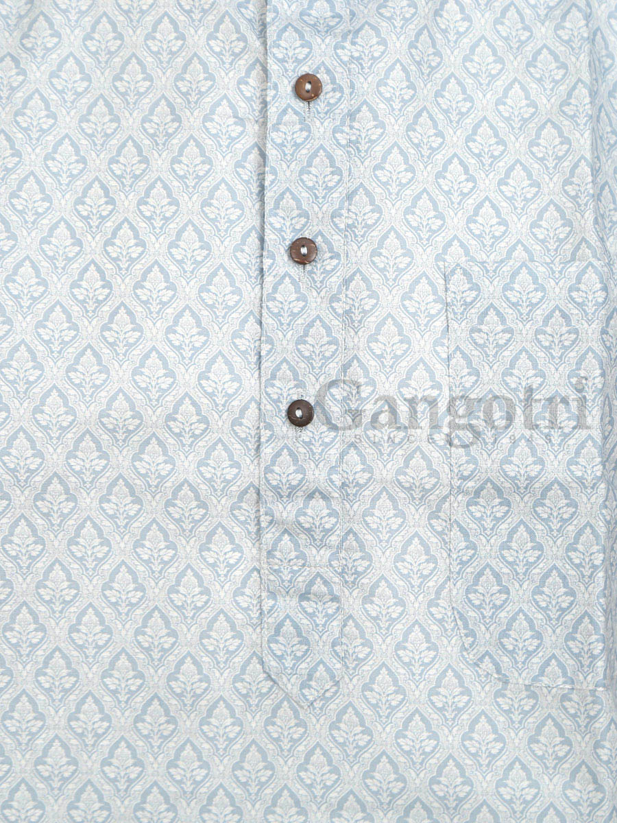 Cotton Kurta Collar XL - Image 3