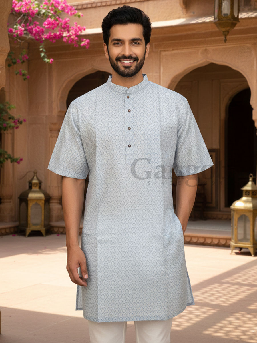 Cotton Kurta Collar XL