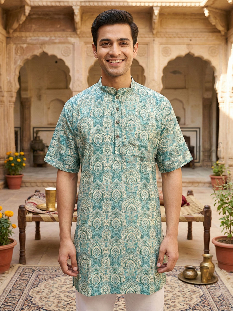 Cotton Kurta Collar XL