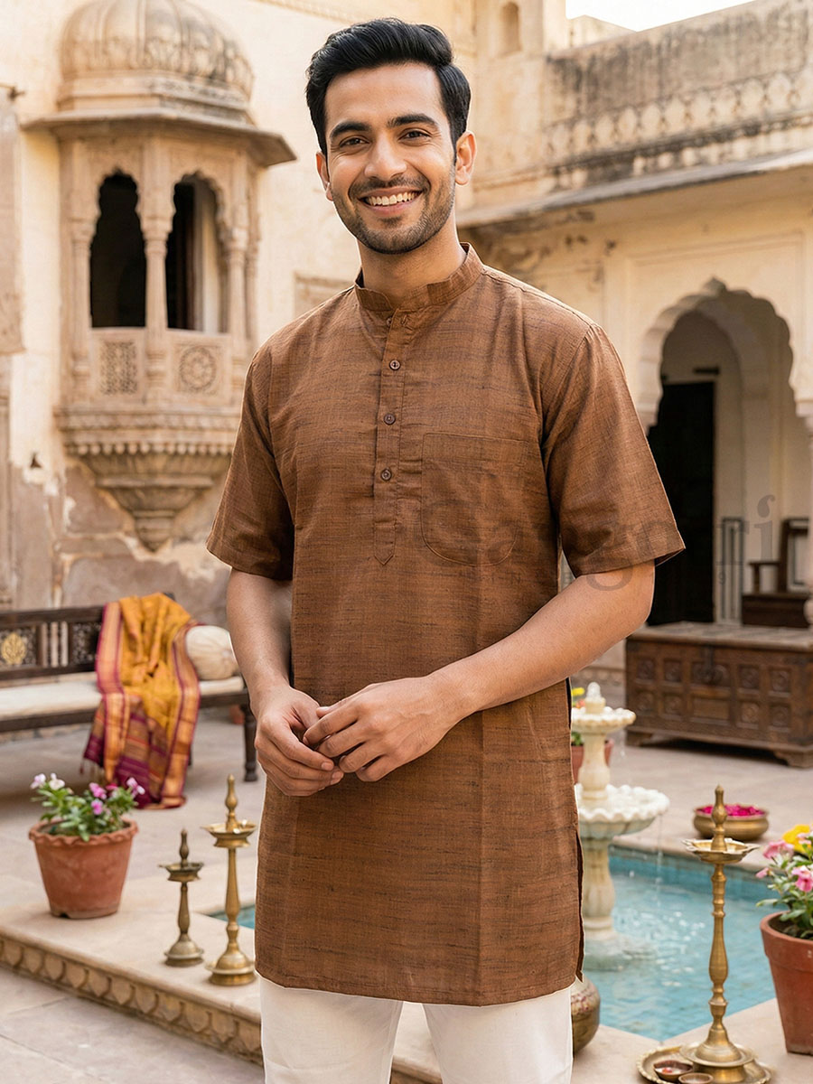 Cotton Kurta Collar XL