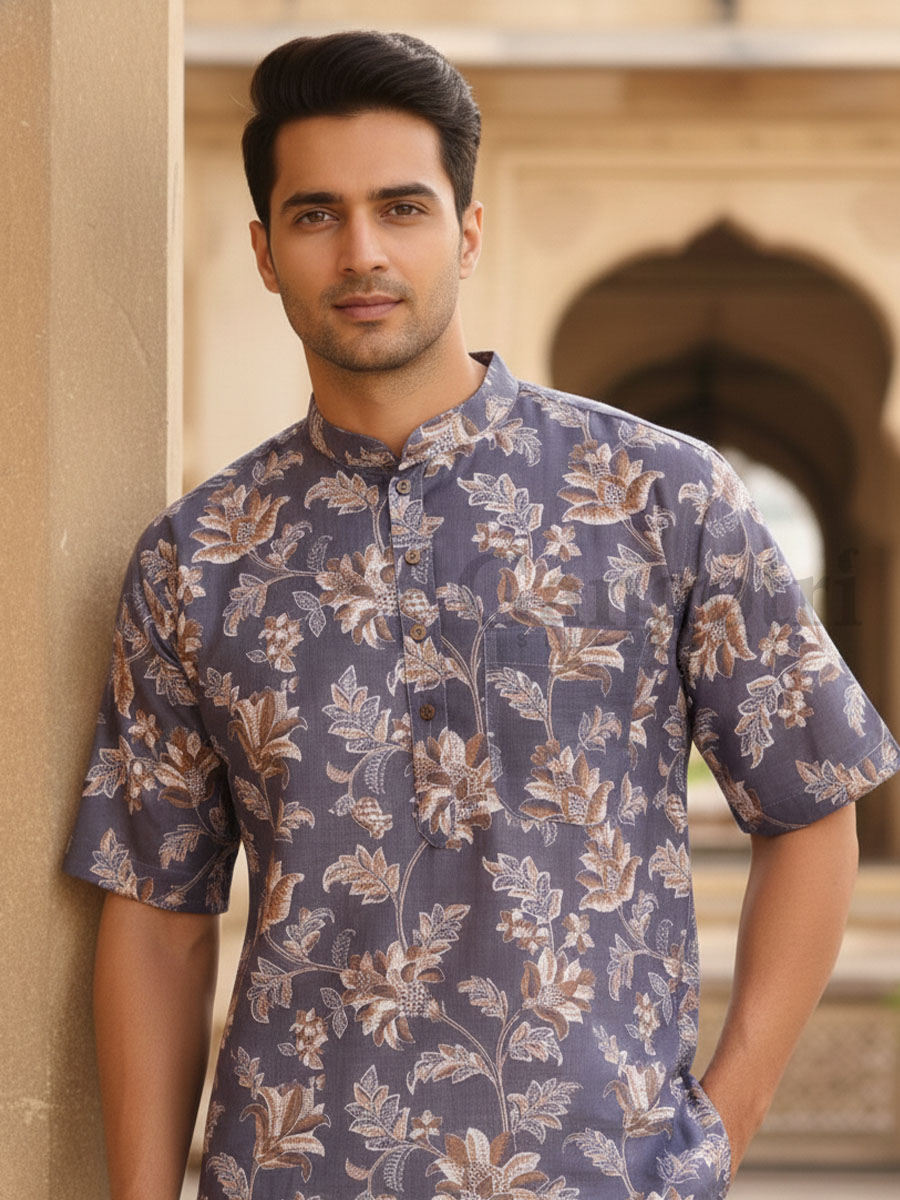 Cotton Kurta Collar XL - Image 2