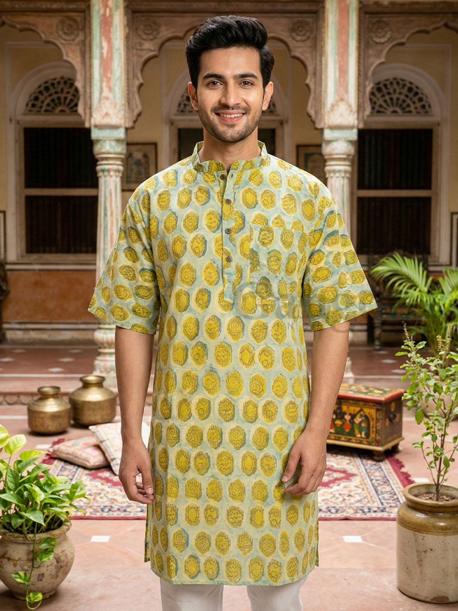 Cotton Kurta Collar 2XL