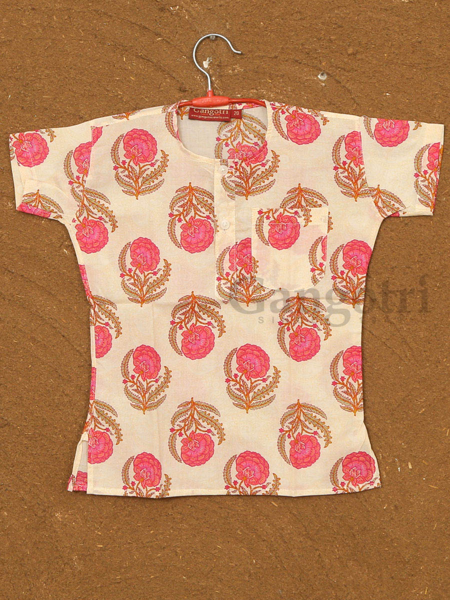 Kids Cotton Kurtas '3-4 Years'
