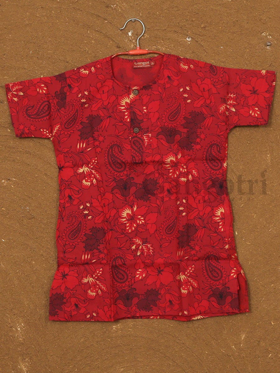 Kids Cotton Kurtas '6-7 Years' - Image 3