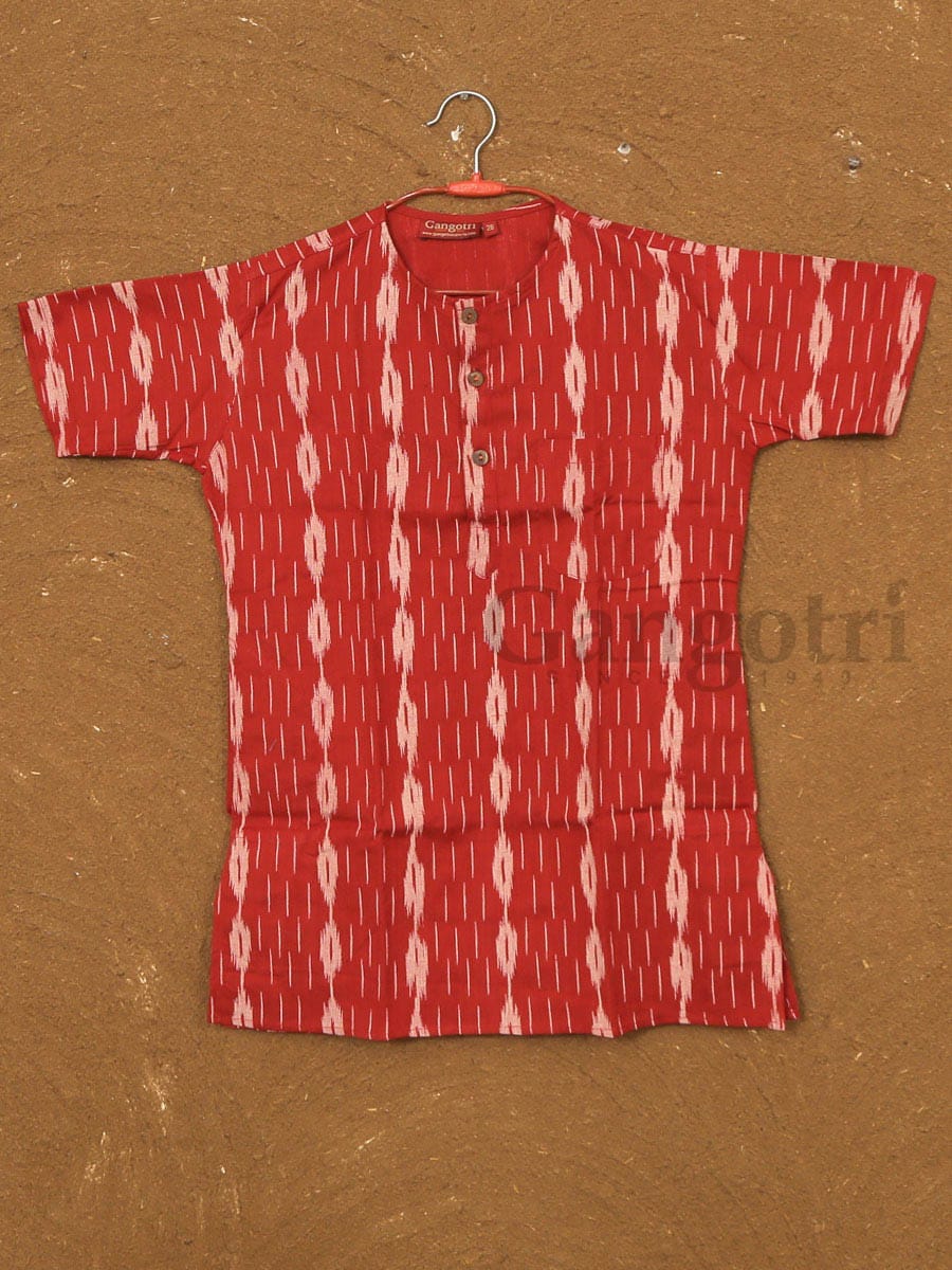 Kids Cotton Kurtas '7-8 Years' - Image 3