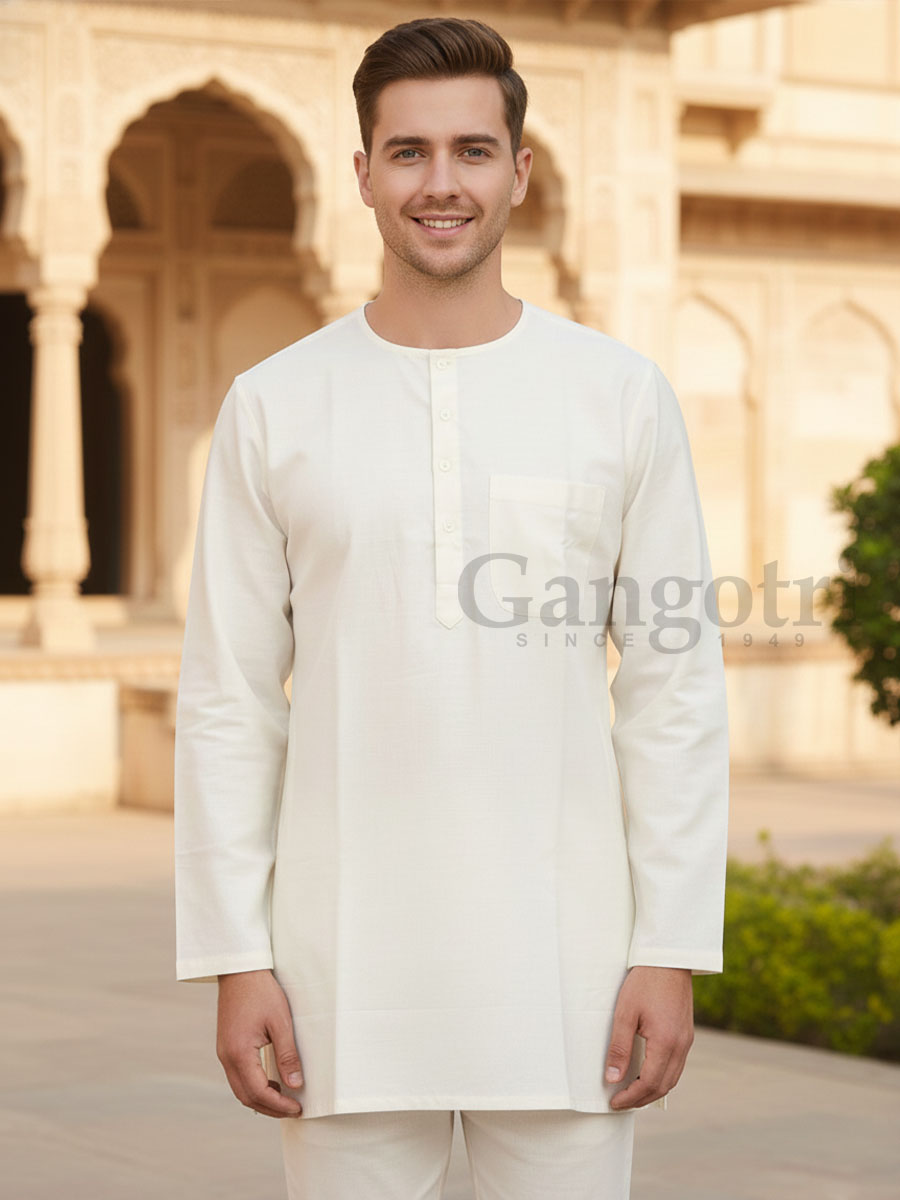 Kurta Cotton Roundneck L