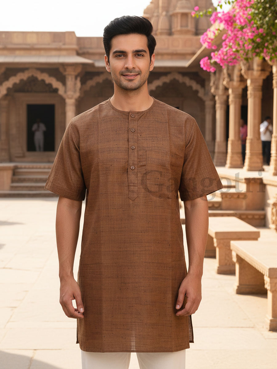 Kurta Cotton Roundneck L