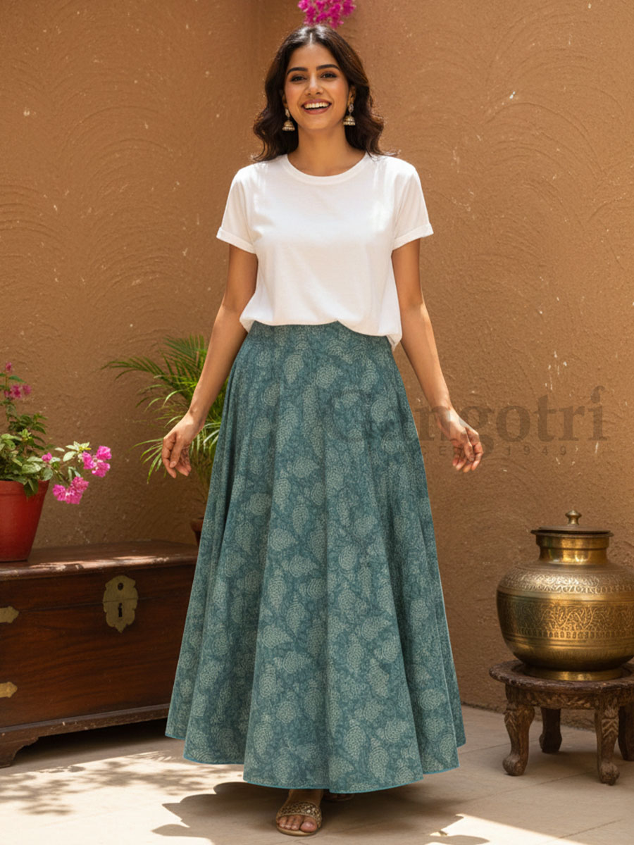 Haripriya Cotton Skirt L