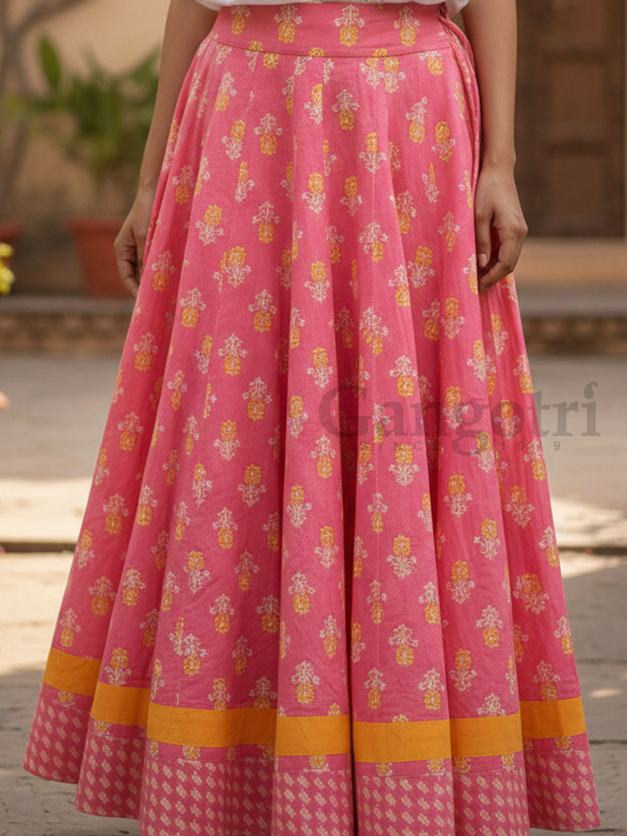 Kusumalika Cotton Skirt L - Image 2
