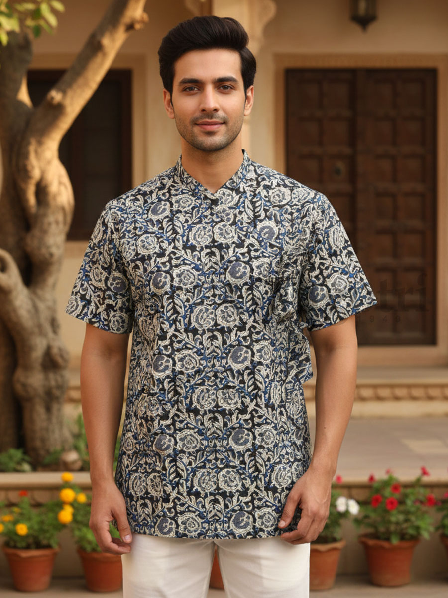 Cotton Printed Kirtan Bagalbandi M