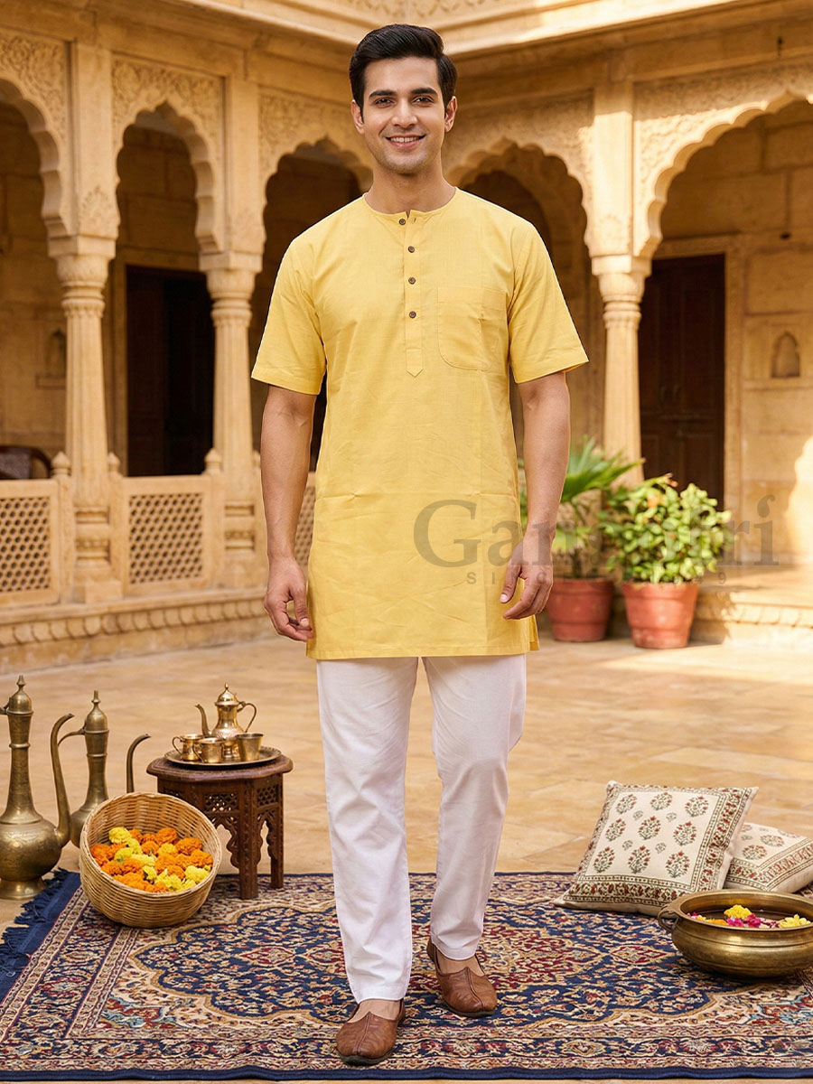 Kurta Cotton Roundneck M