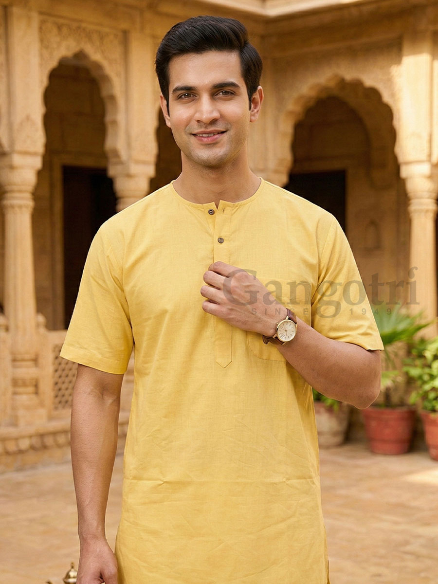 Kurta Cotton Roundneck M - Image 2