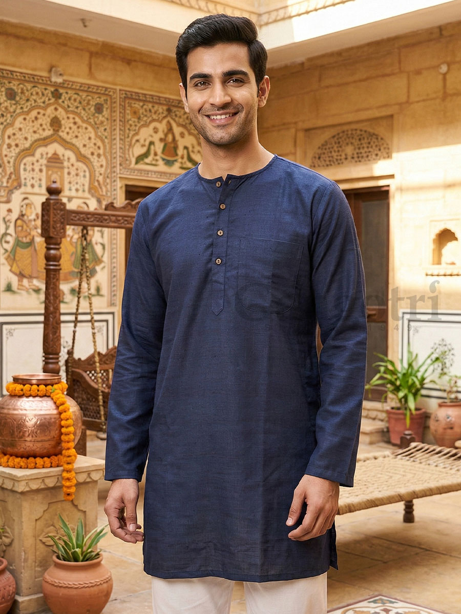 Kurta Cotton Roundneck M