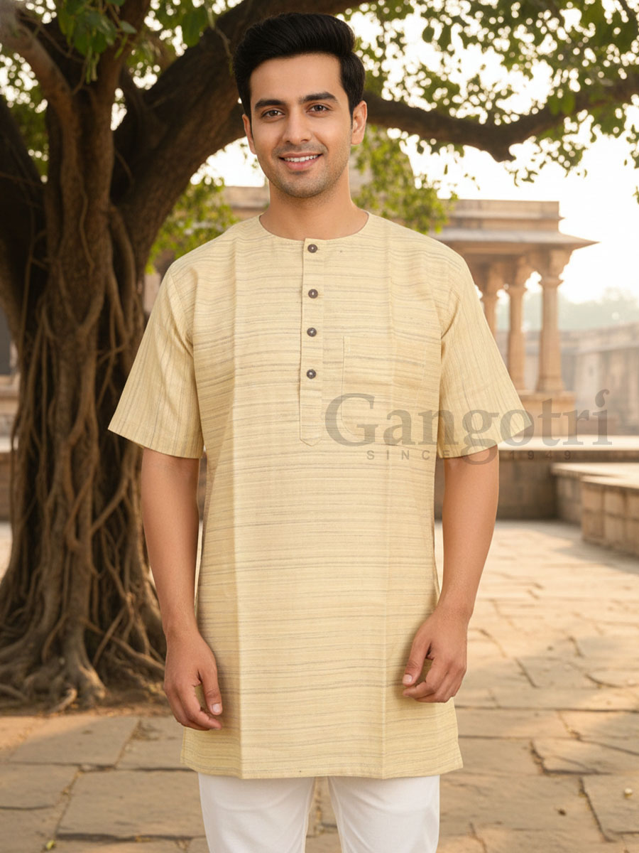 Kurta Cotton Roundneck M
