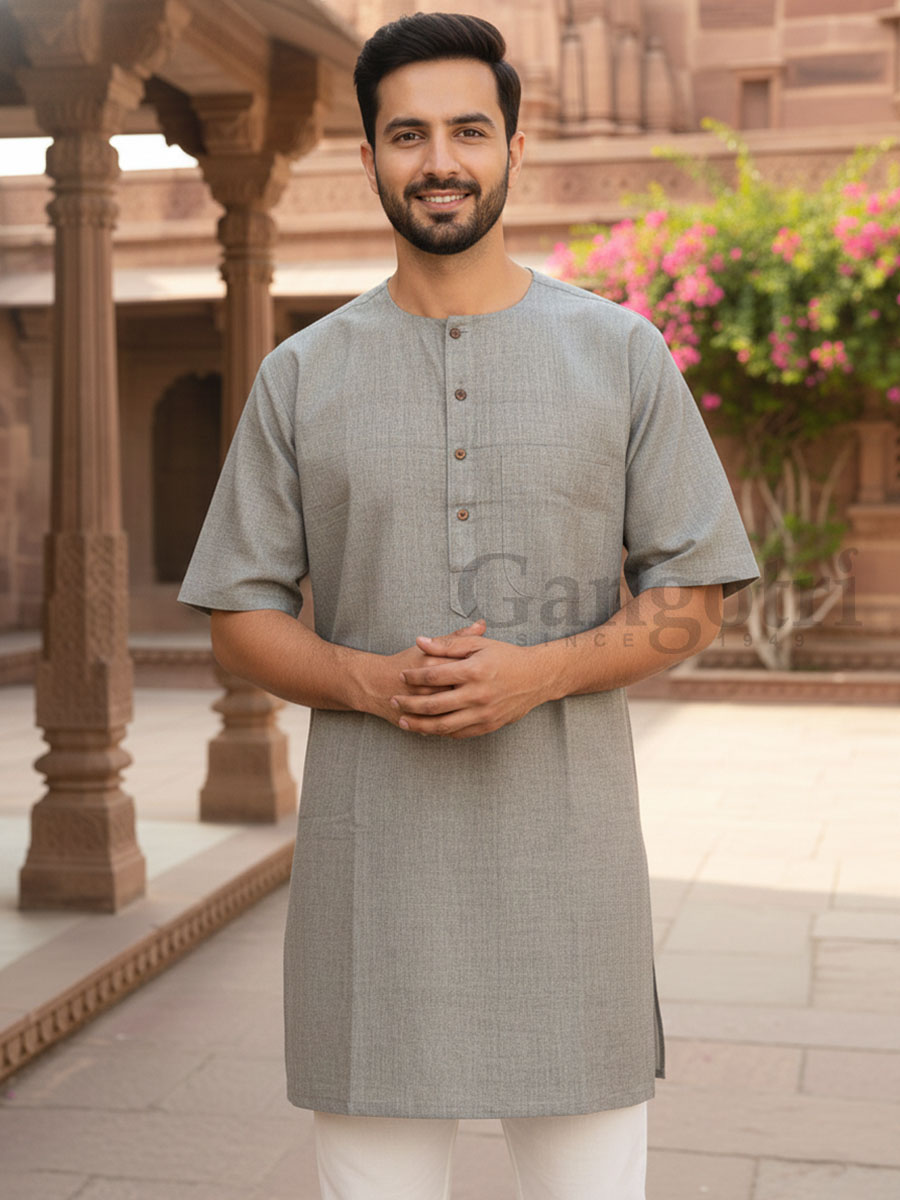 Kurta Cotton Roundneck S