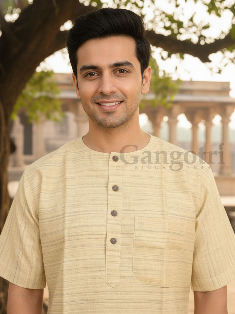 Kurta Cotton Roundneck M - Image 2