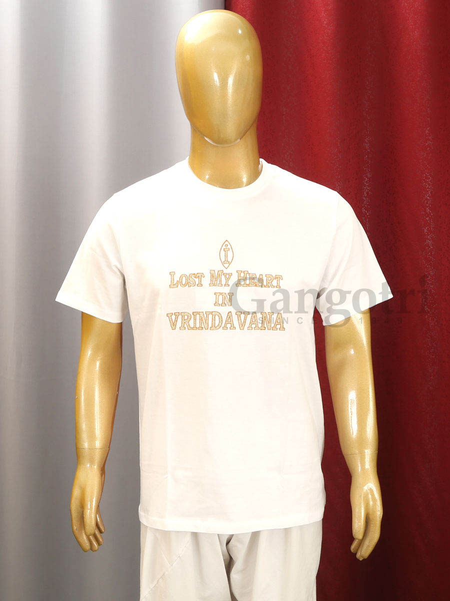 Cotton Embroidered T-Shirt M