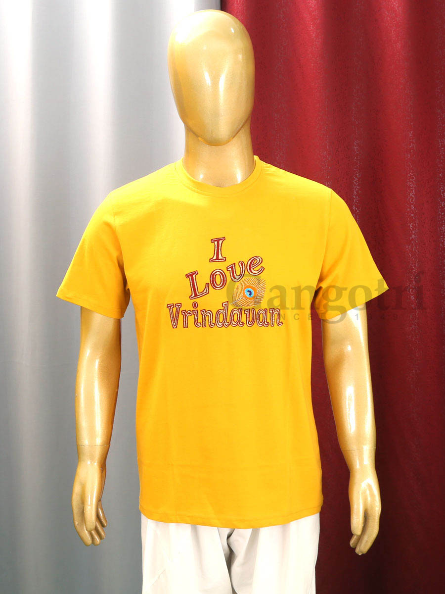 Cotton Embroidered T-Shirt M