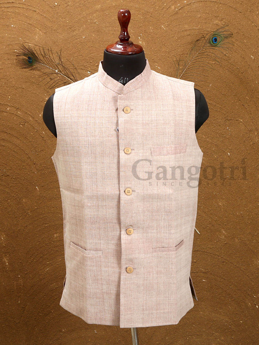 Mens Khaddar Vestcoat M