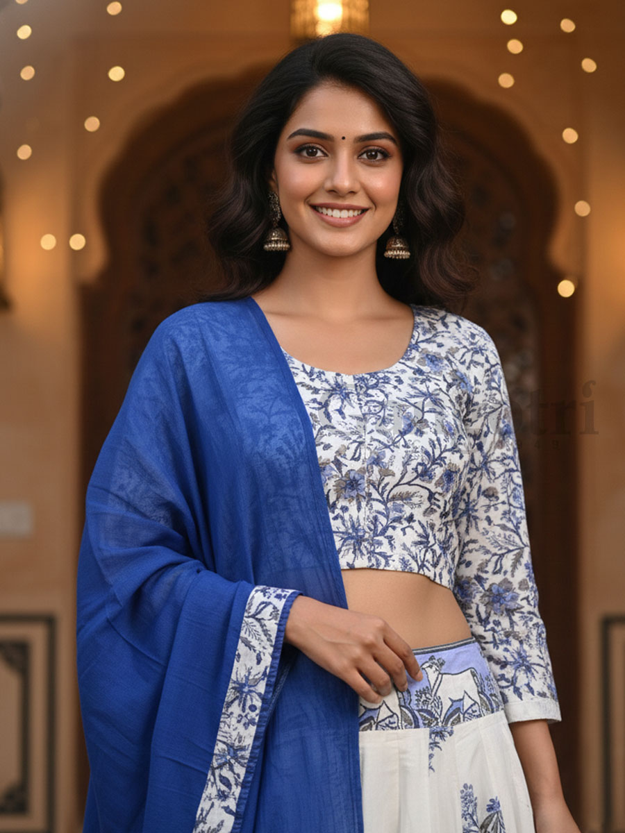 Neel-Pushpa Gopi Dress Set S - Image 2