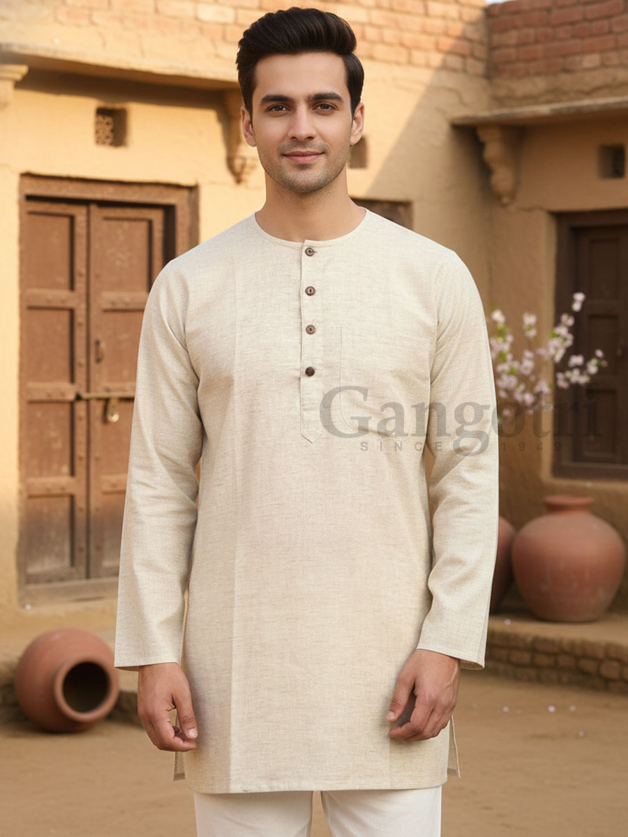 Kurta Cotton Roundneck S