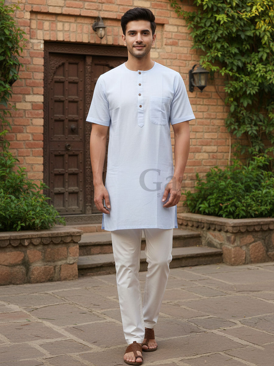 Kurta Cotton Roundneck S