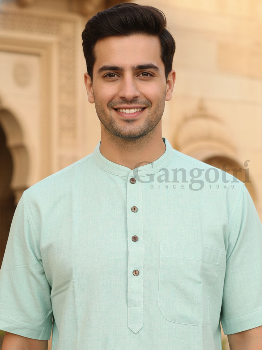 Kurta Cotton Roundneck S - Image 2
