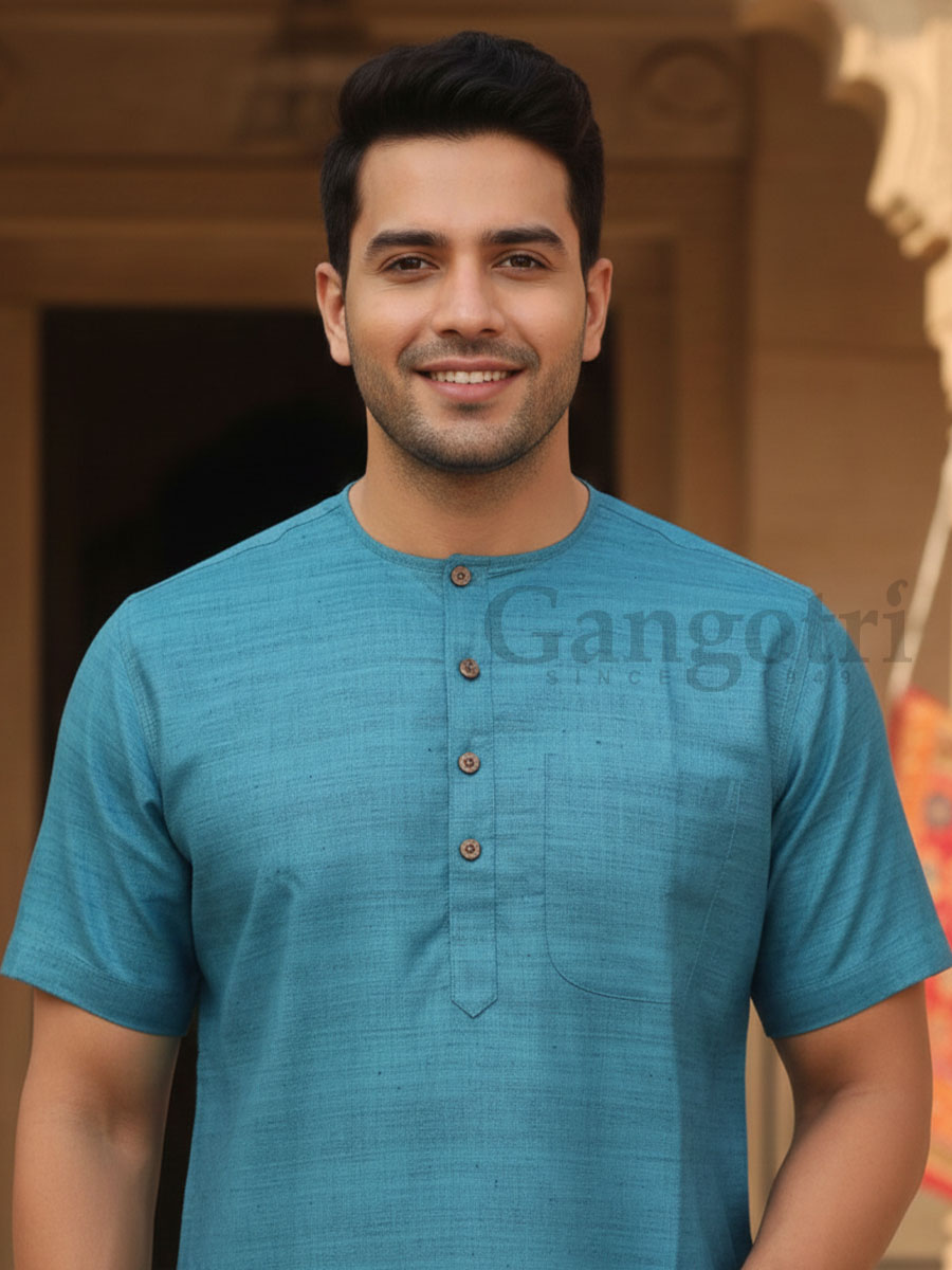 Kurta Cotton Roundneck S - Image 2