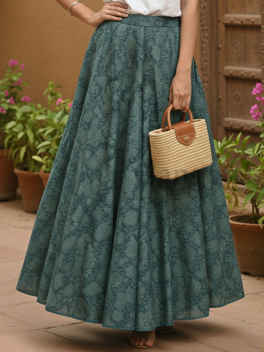 Mayuridha Cotton Skirt S - Image 2