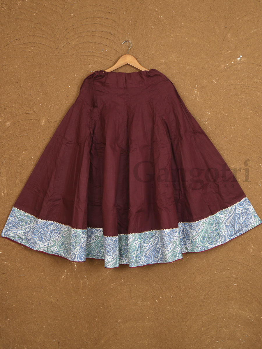Mrinalini Cotton Skirt S - Image 4