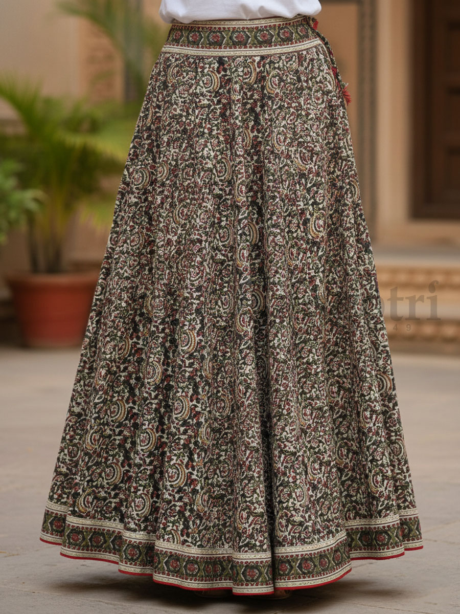 Vasundhara Cotton Skirt S - Image 2