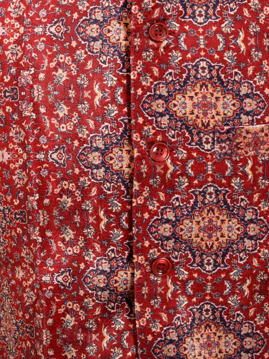 Mens Velvet Vestcoat S - Image 2