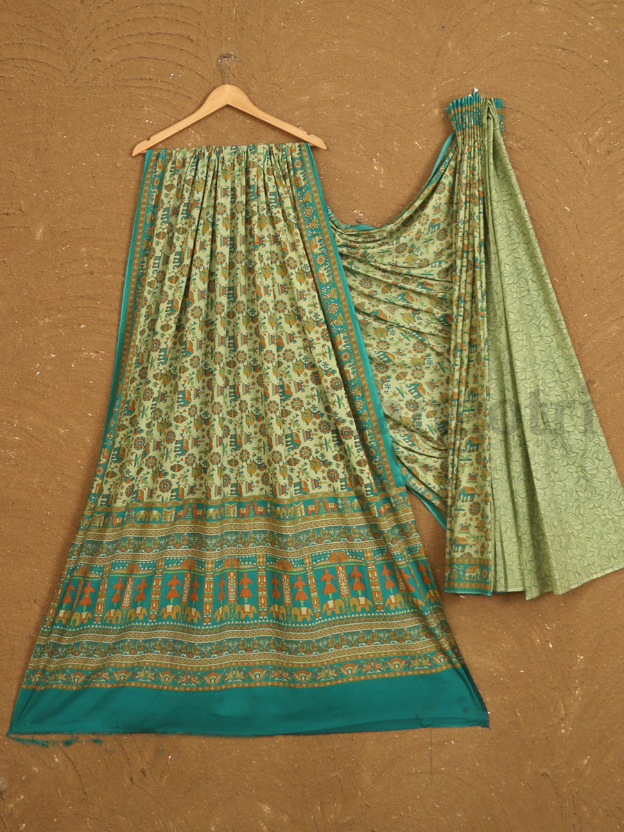 Sari Immitation Crepe - Image 4