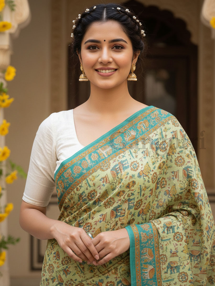 Sari Immitation Crepe - Image 2